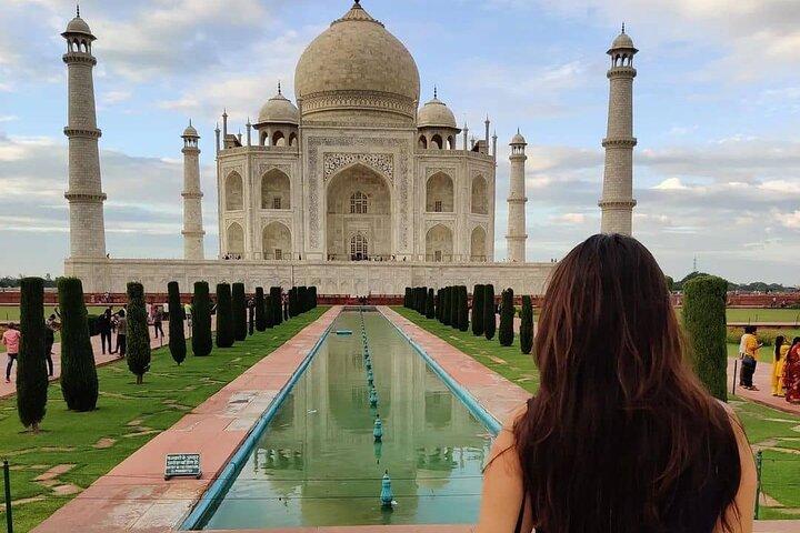 Da Jaipur: Gita di un giorno a Taj Mahal, Forte di Agra e Chand Baori