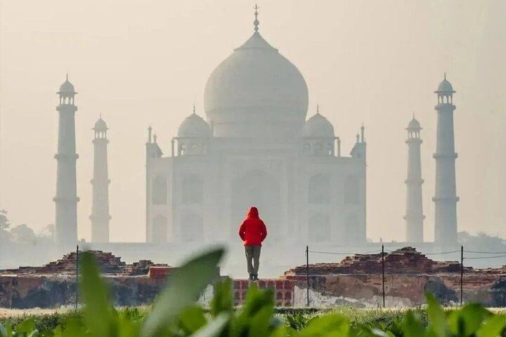 Da Jaipur: Gita di un giorno a Taj Mahal, Forte di Agra e Chand Baori