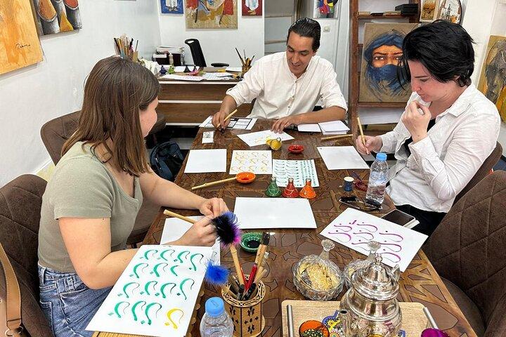 Marrakech Arabic Kalligraphy Workshop