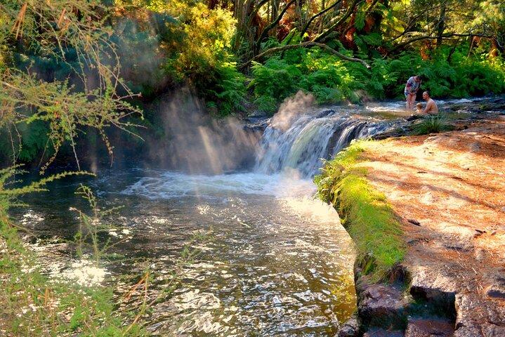 Kulturelle Rotorua Private Tour Tauranga Havn. Whakarewarewa billet