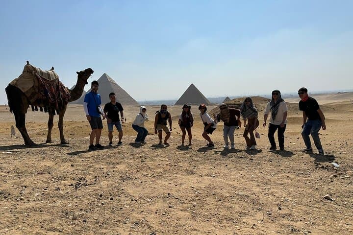 Full-Day Giza Pyramids, Sphinx, Grand Egyptian Museum & Bazaar