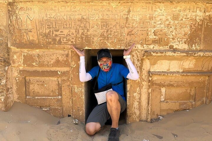 Full-Day Giza Pyramids, Sphinx, Grand Egyptian Museum & Bazaar