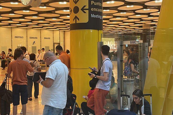 Privater Transport vom Flughafen Madrid-Barajas nach Madrid