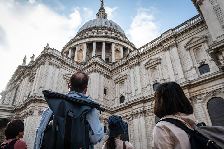 Visite de la royauté britannique et de la cathédrale Saint-Paul