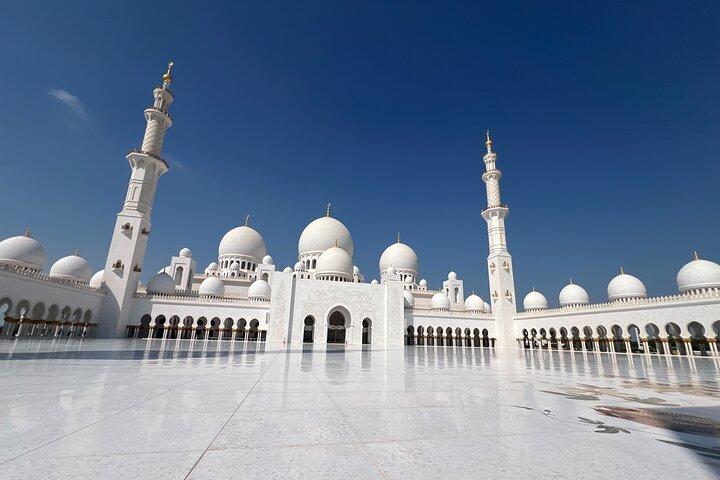 Visite de la ville d'Abou Dabi Grande Mosquée Emirates Palace Entrée