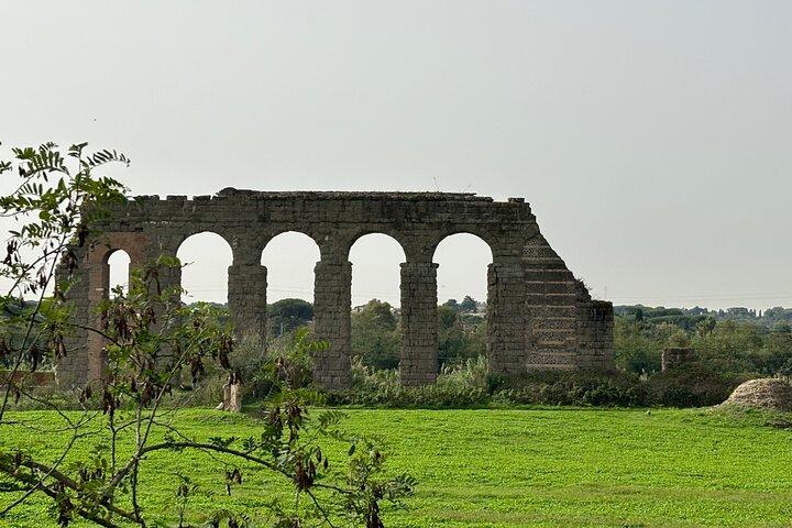 Privé E-bike tour van Appian way & aquaduct (Catacomben, voedsel optie)