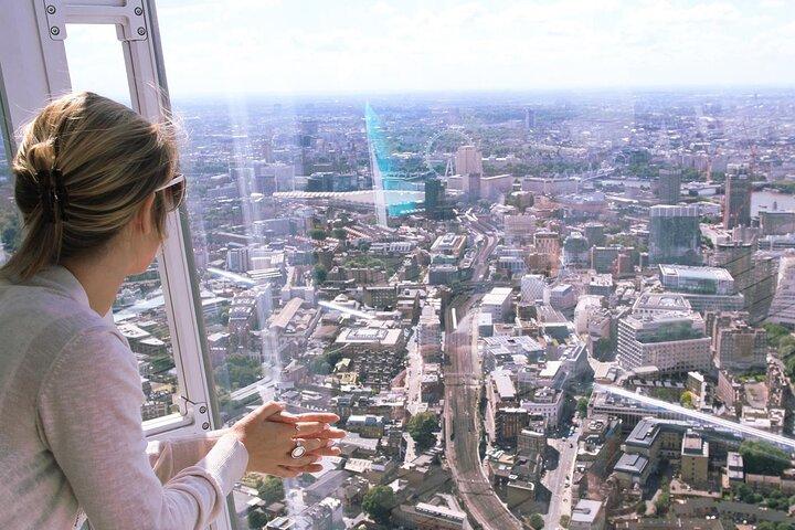 The Shard Viewing Gallery et visite à pied de Westminster