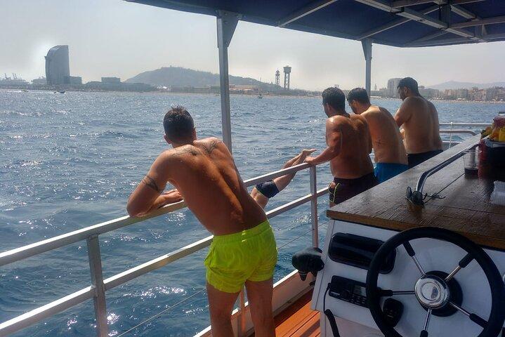 Privat Barcelona vatten öl cykeltur