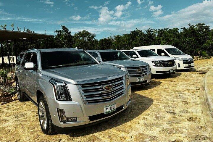 カンクン空港：プラヤ・デル・カルメン発着のプライベート送迎