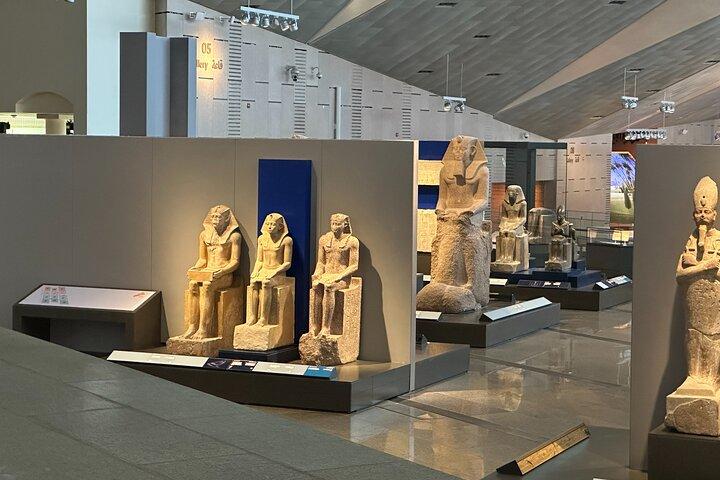 Pyramides privées, Sphinx et Grand Musée égyptien