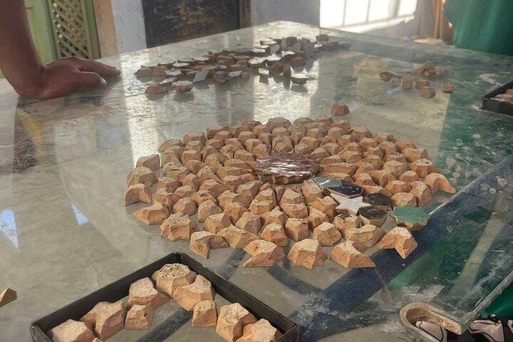 Mosaikverkstad i Marrakech