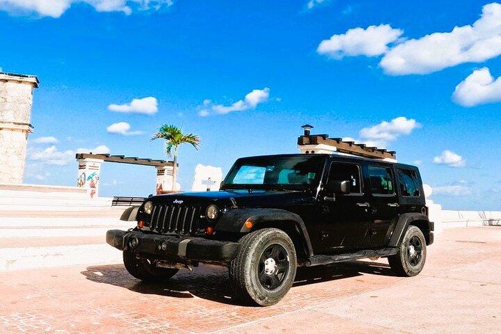 Jade Caverns privat jeeptur med lunch och snorkling
