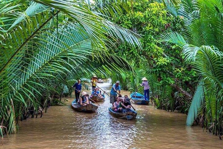 Único Mekong Delta 1 dia com aula de culinária e ciclismo MAX 12 PAX