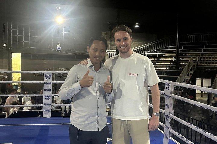 プノンペンでクメール伝統ボクシングをライブで観戦