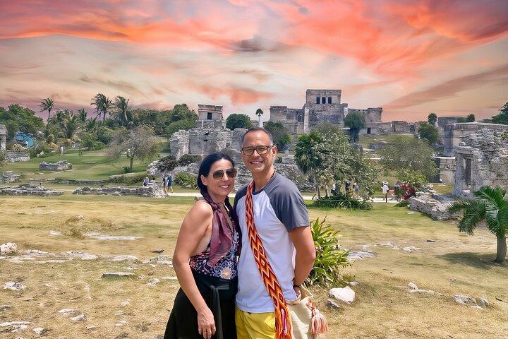 Tulum Ruinen, Casa Tortuga und Madre Naturaleza Skulpturentour