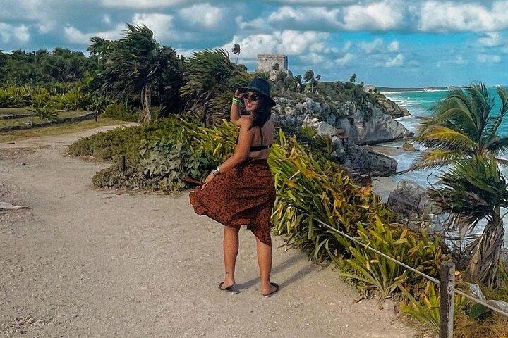 Tulum Ruinen, Casa Tortuga und Madre Naturaleza Skulpturentour