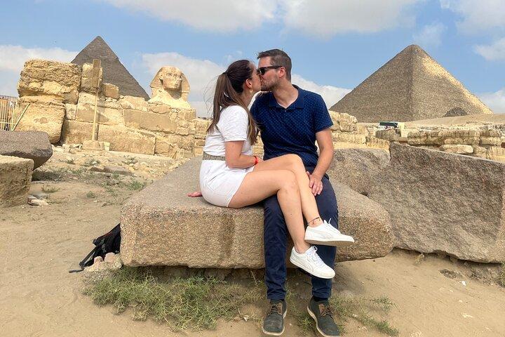 Privé all-inclusive piramides van Gizeh & sfinx met Egyptoloog