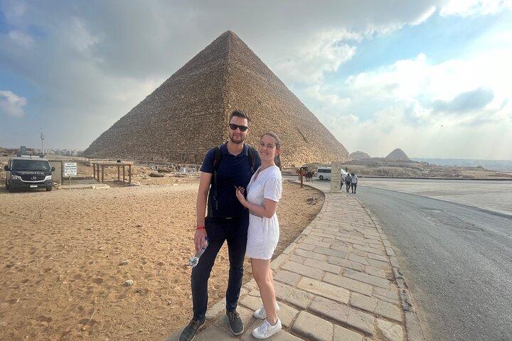 Privé all-inclusive piramides van Gizeh & sfinx met Egyptoloog