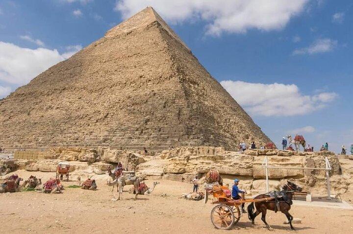 2 Day Pyramids Museum Memphis Coptic Cairo Private Tour