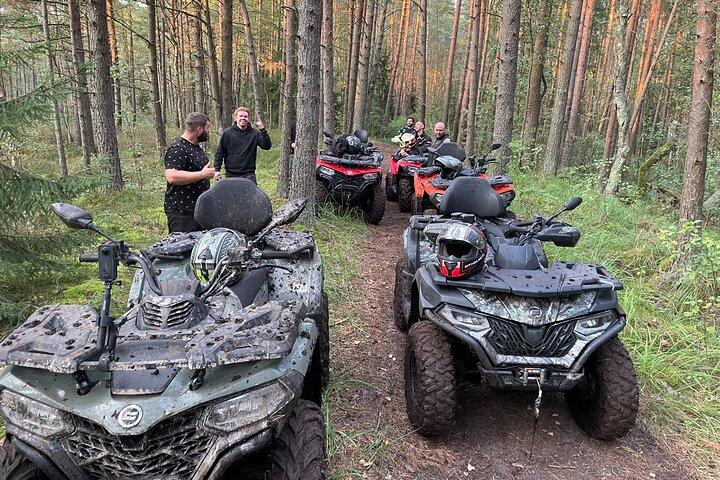 Visite guidée hors route en VTT Quad