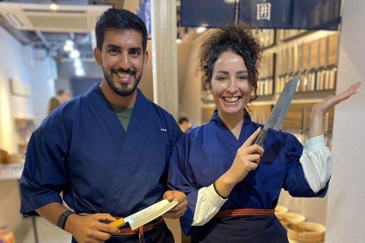 Nybegyndervenlig Knive sharpening og fitting håndtag workshop