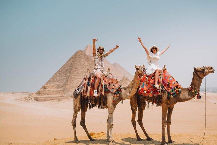 Giza Pyramids Sphinx privat rundtur med en kamerafotograf