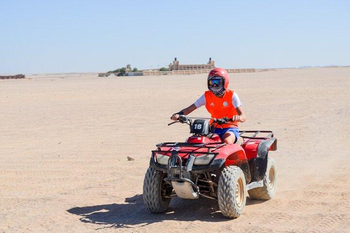 3 Hour Quad Biking Bedouin Village and Camels in Hurghada