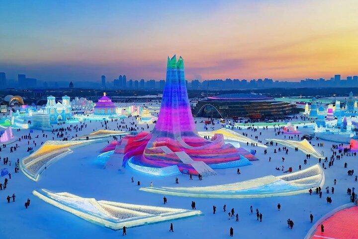 Visite privée senior de 8 jours à Harbin China Snow and Ice Festival