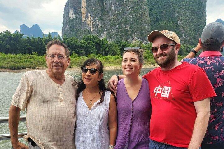 Excursão clássica de 3 dias em Guilin com assentos de 3 estrelas para o cruzeiro no rio Li