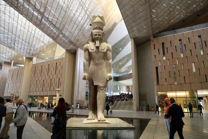 Unique visit to GEM (Grand Egyptian museum).