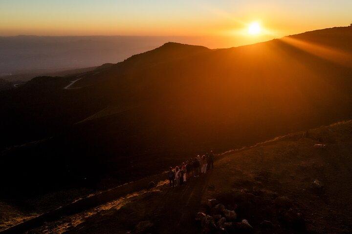 Fantastisk Etna Sunset Tour med afhentning og afhentning fra Catania
