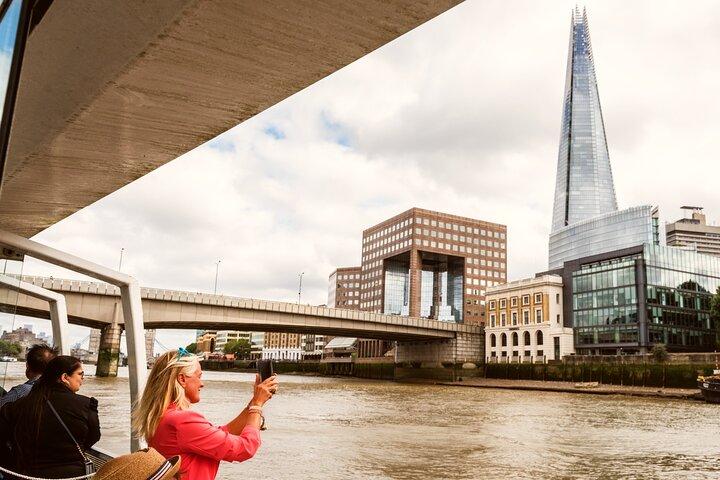 Billet combiné: visite à pied de Westminster, croisière sur la rivière et The Shard