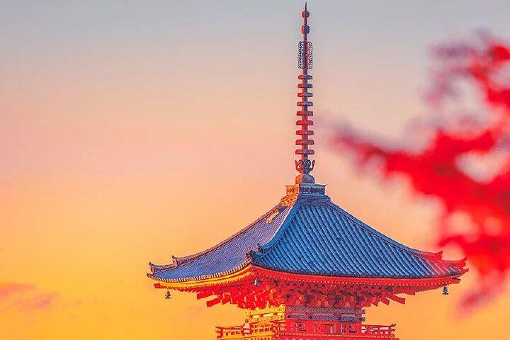 Kioto Nara Excursión a Kiyomizu-dera Templo Fushimi Inari y Parque Nara
