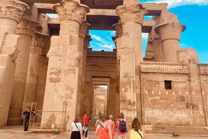 Aswan to Luxor Day trip visit Komombo and Edfu Temples