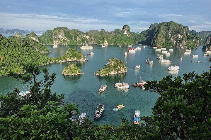Halong Bay 2 dage 1 nat krydstogt fra Hanoi med Expressway
