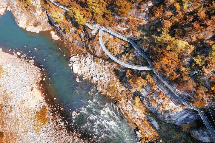 UNESCO Hantan Canyon e Goseokjeong Flower Garden e Pink Nari Park