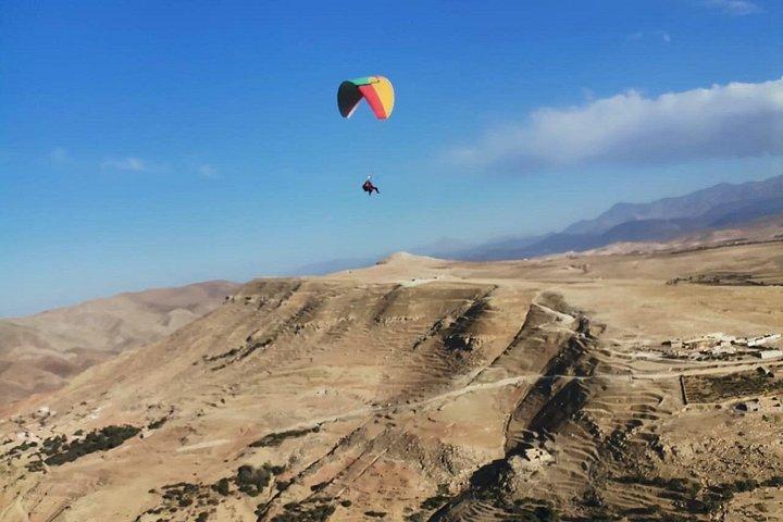 Skärmflygning i High Atlas Marrakech