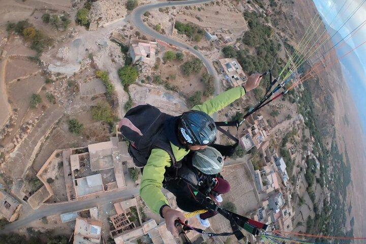 Skärmflygning i High Atlas Marrakech