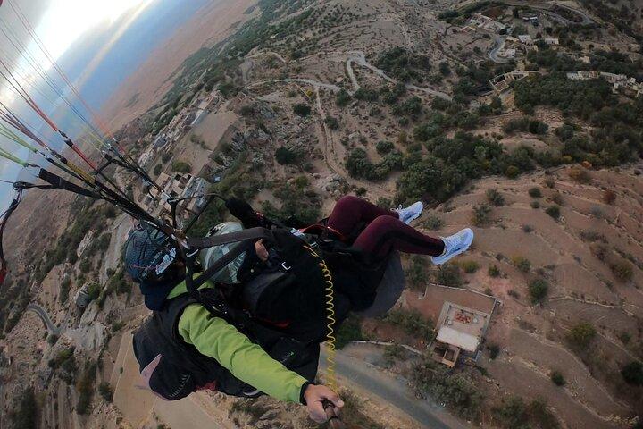 Skärmflygning i High Atlas Marrakech