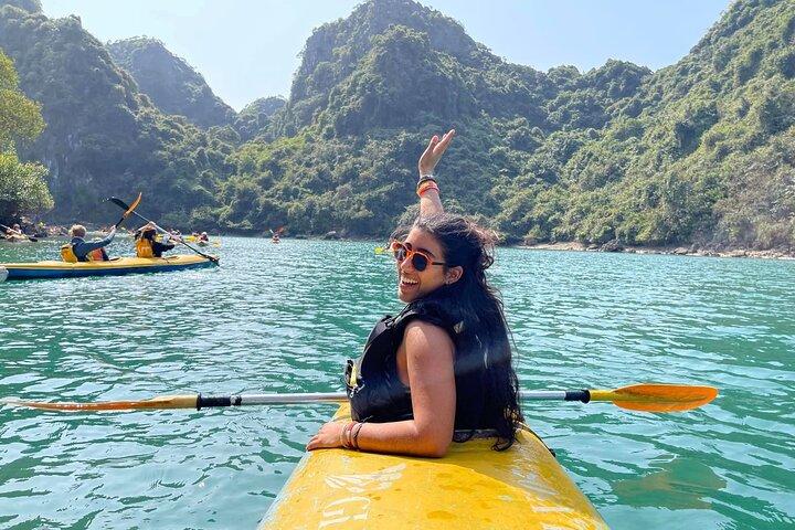 Cat Ba: Lan Ha Bay & Ha Long Bay Excursão de barco, bicicleta, caiaque, almoço