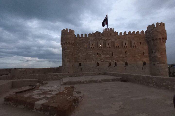 Alexandria Day Tour Catacombs Roman Amphitheater and Citadel