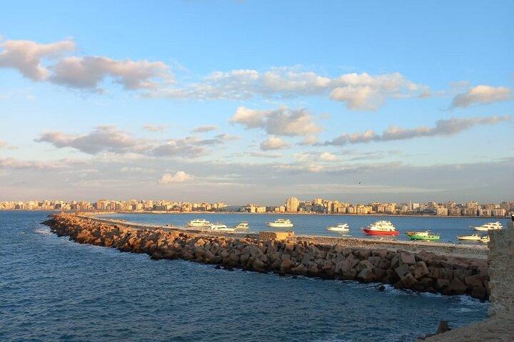Alexandria Day Tour Catacombs Roman Amphitheater and Citadel
