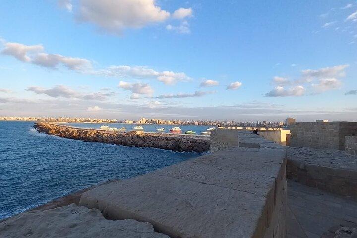 Alexandria Day Tour Catacombs Roman Amphitheater and Citadel