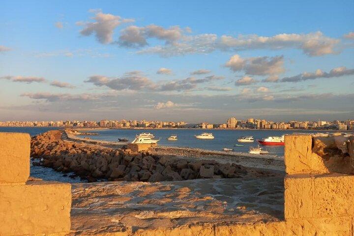 Alexandria Day Tour Catacombs Roman Amphitheater and Citadel