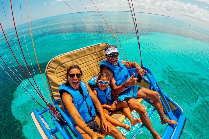 Skyrider Parasailing Tour mit Panoramablick auf Cancun