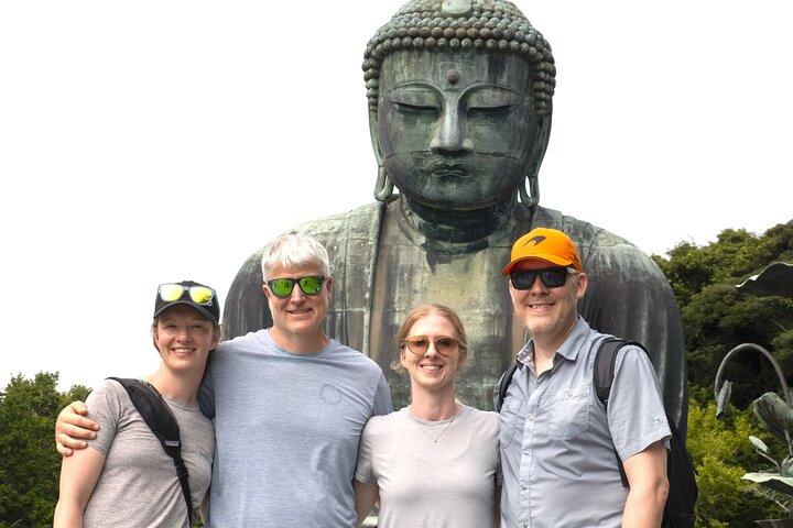 Flüstern von Kamakura : Jeans ganztägige Daibutsu & versteckter Spaziergang