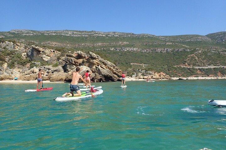 Stand-up-Paddle Arrábida Park, Setúbal, Sesimbra, near Lisbon