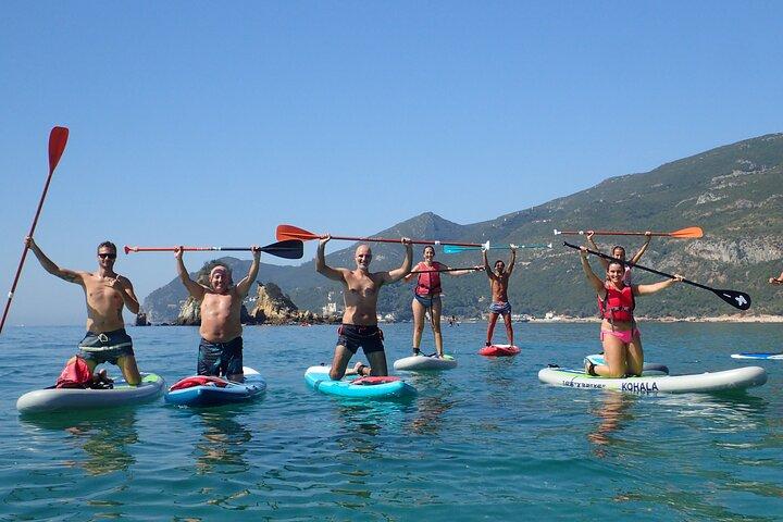 Stand-up-Paddle Arrábida Park, Setúbal, Sesimbra, near Lisbon