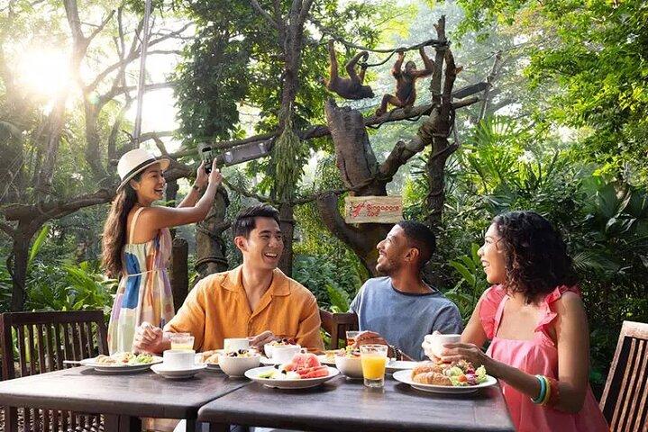 Singapore Zoo Ticket met Tram Mandai Wildlife Reserve, Singapore
