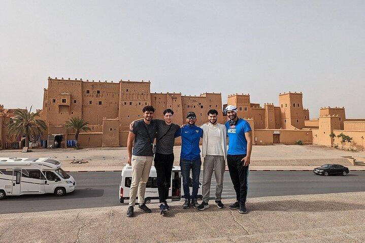Viagens de 3 dias no deserto de Marrakech de volta a Marrakech